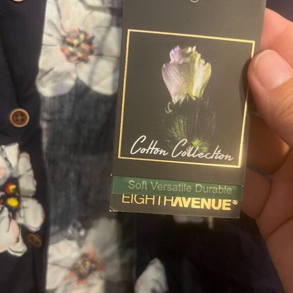 NWT Eighth Avenue floral button down S - Picture 6 of 8